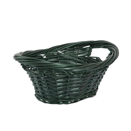 Image CORBEILLE POUR LOTS  30,5x21,5 CM VERT OSIER (1 UNITÉ) #1