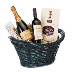 CORBEILLE POUR LOTS 30,5x21,5 CM VERT OSIER (1 UNITÉ)