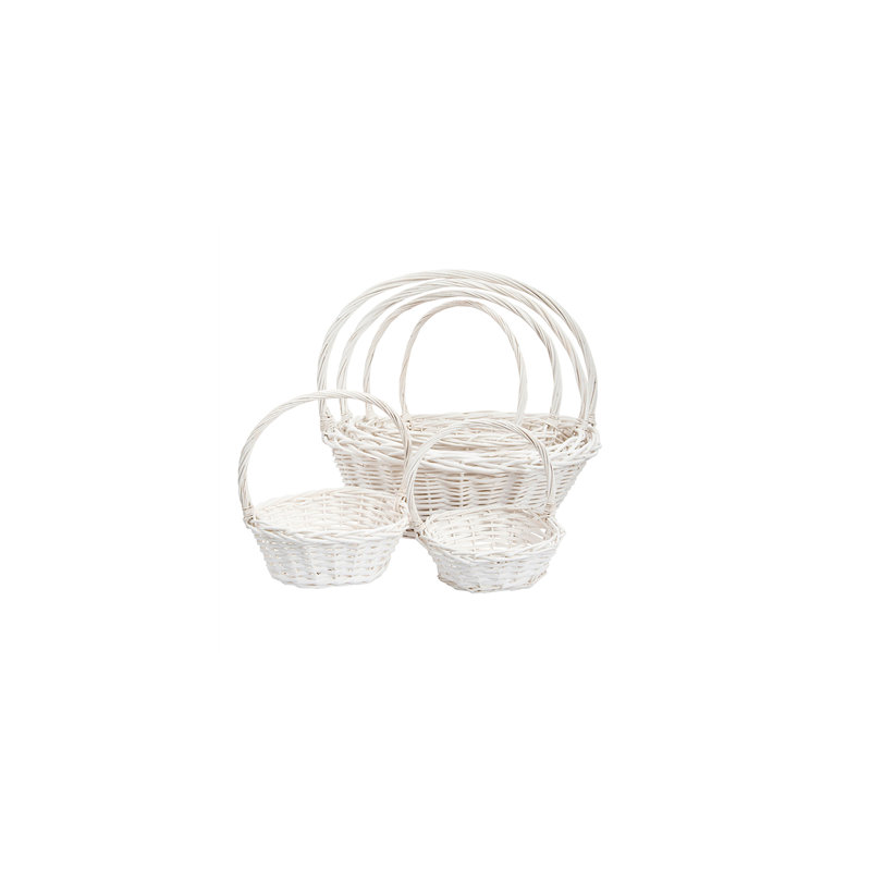 6 U. CORBEILLE POUR LOTS BLANC OSIER (1 UNITÉ) 6 U. CORBEILLE POUR LOTS BLANC OSIER (1 UNITÉ)