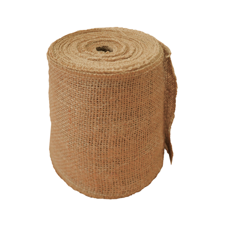 Image RUBAN CADEAU  10Mx120 MM NATUREL JUTE (1 UNITÉ) #1