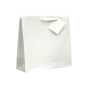 Image SACS BOUTIQUE ANSES CORDON  19+10x27 CM BLANC CELLULOSE (100 UNITÉ) #1