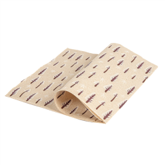 Image SERVIETTES "DOUBLE POINT" ECOLABEL 'FOREST' 18 G/M2 40x40 CM NATUREL OUATE RECYCLÉE (1200 UNITÉ) #3