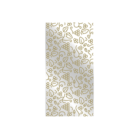 Image SACHETS RAISINS BONHEUR  18,3 G/M2 8,7x18 CM METAL PP (100 UNITÉ) #1