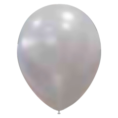 BALLONS MÉTALLISÉS  Ø 28 CM ASSORTI LATEX (100 UNITÉ)