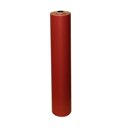 Image PAPIER CADEAU COULEUR UNIE  60 G/M2 0,70x100 M ROUGE KRAFT VERGÉ (1 UNITÉ) #1
