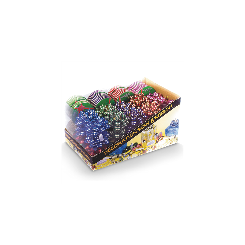 40 U. NOEUDS + 24 ROULEAUX RUBAN POLYESTER (1 UNITÉ) 40 U. NOEUDS + 24 ROULEAUX RUBAN POLYESTER (1 UNITÉ)