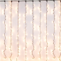 Image RIDEAU LUMINEAUX 400 LEDS  2 M CHAMPAGNE (1 UNITÉ) #1
