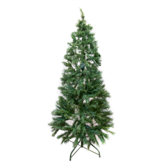 Image SAPIN 245 CM.H. VERT FIBRE OPTIQUE (1 UNITÉ) #1
