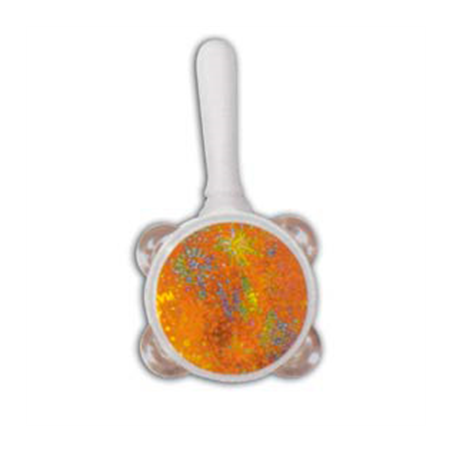 Image 16 U. TAMBOURINS AVEC MANCHE DORE PLASTIQUE (1 UNITÉ) #1