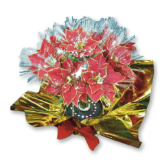 Image CENTRE DE TABLE  46 (H) CM ASSORTI FIBRE OPTIQUE (1 UNITÉ) #1