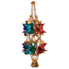 Image MOTIF A SUSPENDRE METALLISE  78 CM ASSORTI (1 UNITÉ) #1