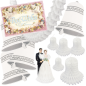 DECORATION "MARIAGES" 37x26 CM ASSORTI CARTON (1 UNITÉ) Image DECORATION "MARIAGES" 37x26 CM ASSORTI CARTON (1 UNITÉ) #1