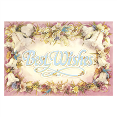 DECORATION "MARIAGES"  37x26 CM ASSORTI CARTON (1 UNITÉ)