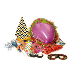 Image SAC COTILLONS 'BLACK JACK'  28x35 CM ASSORTI (1 UNITÉ) #1