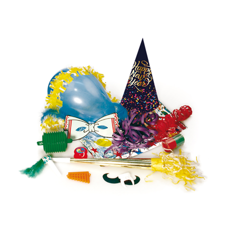 Image SAC COTILLONS 'LIMOGES'  35x48 CM ASSORTI (1 UNITÉ) #1