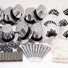 Image COTILLON 50 PERSONNES "LUXE" 36x30,5x30 CM ASSORTI (1 UNITÉ) #1