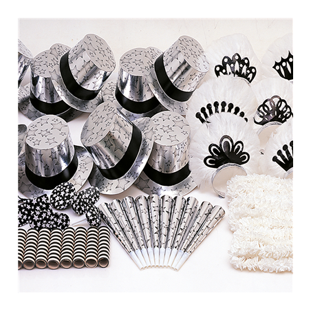 Image COTILLON 50 PERSONNES "LUXE"  36x30,5x30 CM ASSORTI (1 UNITÉ) #1