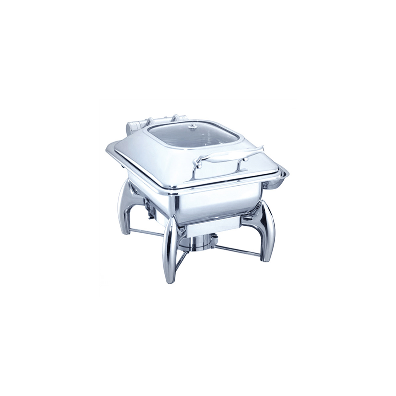 CHAFING DISH 4 L 45,5x32x34 CM ARGENTE INOX (1 UNITÉ) CHAFING DISH 4 L 45,5x32x34 CM ARGENTE INOX (1 UNITÉ)
