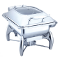 CHAFING DISH 4 L 45,5x32x34 CM ARGENTE INOX (1 UNITÉ) Image CHAFING DISH 4 L 45,5x32x34 CM ARGENTE INOX (1 UNITÉ) #1
