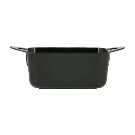 MISE EN BOUCHE RÉUTILISABLES AVEC ANSES 80 ML 9,6x5x3,5 CM NOIR PS (576 UNITÉ)