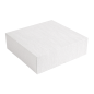 Image BOÎTES PATISSERIES SANS FENÊTRE 'THEPACK' 250 G/M2 16x16x8 CM BLANC CARTON ONDULÉ NANO-MICRO (200 UNITÉ) #1