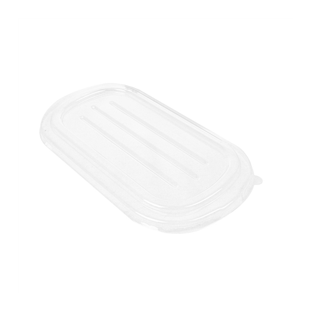 Image COUVERCLES LUNCH BOX 216.01/02/03/04 'BIONIC'  23,6x13,5x1,4 CM TRANSPARENT PET (500 UNITÉ) #1