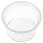 Image POTS TRAITEUR + COUVERCLES 375 ML Ø11,7x6,1 CM TRANSPARENT PET (250 UNITÉ) #4