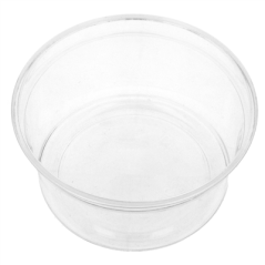 Image POTS TRAITEUR + COUVERCLES 500 ML Ø11,7x7,5 CM TRANSPARENT PET (250 UNITÉ) #4