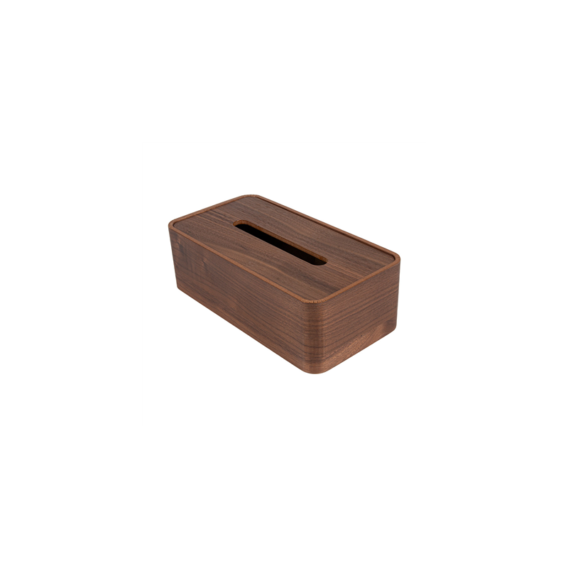 DISTRIBUTEUR MOUCHOIRS  26,5x14x8,5 CM MARRON BOIS (1 UNITÉ)