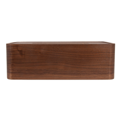 DISTRIBUTEUR MOUCHOIRS 26,5x14x8,5 CM MARRON BOIS (1 UNITÉ)