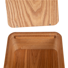 Image DISTRIBUTEUR MOUCHOIRS  26,5x14x8,5 CM NATUREL BOIS (1 UNITÉ) #5