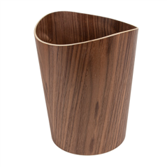 Image CORBEILLE CHAMBRES  23,5x19x30 CM MARRON ROUGEATRE BOIS (1 UNITÉ) #1