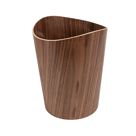 Image CORBEILLE CHAMBRES  23,5x19x30 CM MARRON ROUGEATRE BOIS (1 UNITÉ) #1