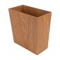 Image CORBEILLE CHAMBRES  29,5x15x30 CM NATUREL BOIS (1 UNITÉ) #1