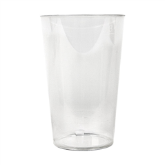 Image VERRES RÉUTILISABLES 300 ML Ø 7,5/5,4x11,4 CM TRANSPARENT PP (500 UNITÉ) #1