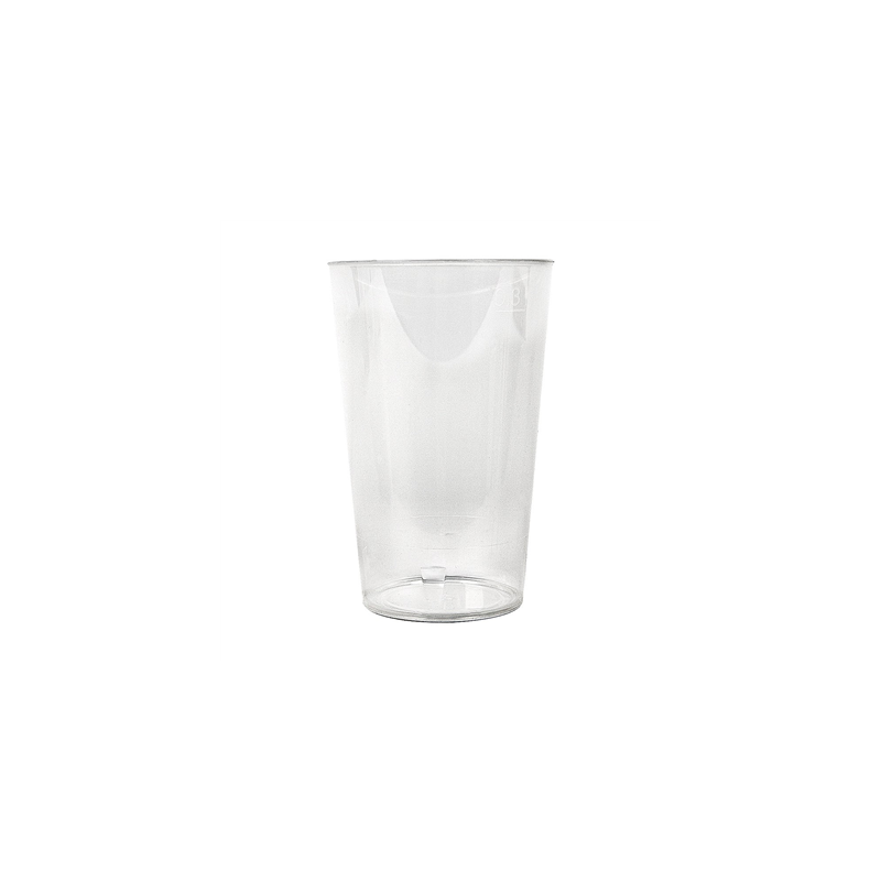 VERRES RÉUTILISABLES 300 ML Ø 7,5/5,4x11,4 CM TRANSPARENT PP (500 UNITÉ) VERRES RÉUTILISABLES 300 ML Ø 7,5/5,4x11,4 CM TRANSPARENT PP (500 UNITÉ)