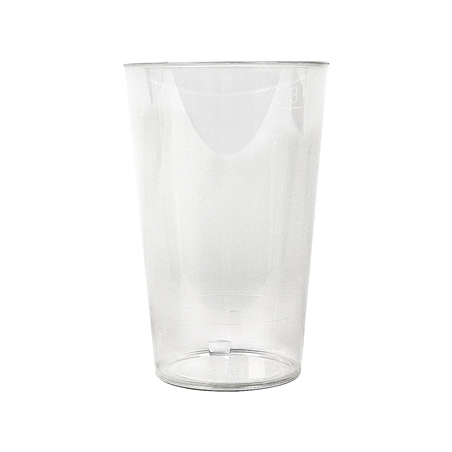 Image VERRES RÉUTILISABLES 300 ML Ø 7,5/5,4x11,4 CM TRANSPARENT PP (500 UNITÉ) #1