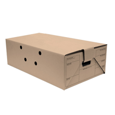 Image CARTONS DE TRANSPORT 580 G/M2 59,5x37x19 CM NATUREL CARTON (15 UNITÉ) #1