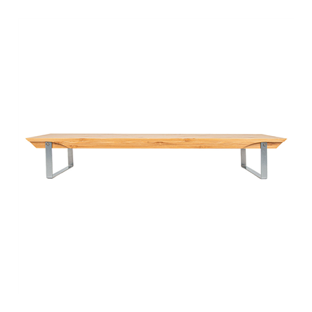PLATEAU AVEC SUPPORT  54x19x8 CM NATUREL BAMBOU (1 UNITÉ)