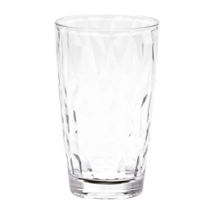 Image GOBELETS 480 ML Ø 8,5/6,1x14,3 CM TRANSPARENT POLYCARBONATE (6 UNITÉ) #1