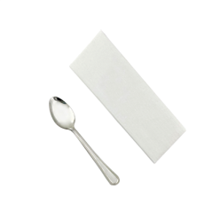 Image CUILLÈRES  13,5 CM ARGENTE INOX (100 UNITÉ) #1