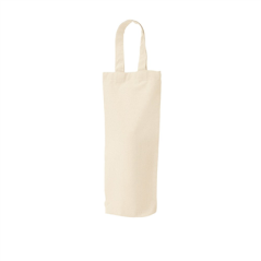 Image SACS RÉUTILISABLES 1 BOUTEILLE 140 G/M2 14x32 CM BEIGE COTON (25 UNITÉ) #1