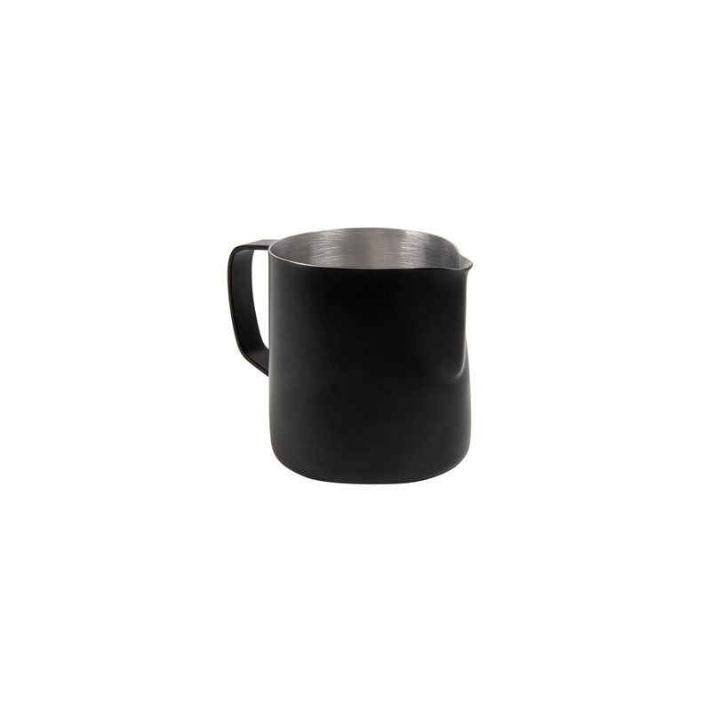 POT À LAIT SANS COUVERCLE 350 ML 12x7x9 CM NOIR INOX (1 UNITÉ)
