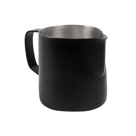 Image POT À LAIT SANS COUVERCLE 350 ML 12x7x9 CM NOIR INOX (1 UNITÉ) #1