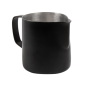 Image POT À LAIT SANS COUVERCLE 350 ML 12x7x9 CM NOIR INOX (1 UNITÉ) #1