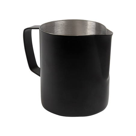Image POT À LAIT SANS COUVERCLE 600 ML 13x8x11 CM NOIR INOX (1 UNITÉ) #1