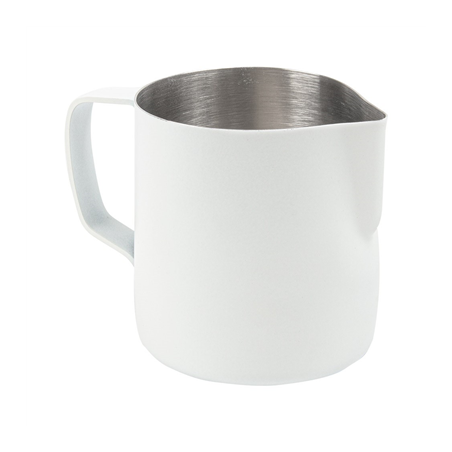 Image POT À LAIT SANS COUVERCLE 350 ML 12x7x9 CM BLANC INOX (1 UNITÉ) #1