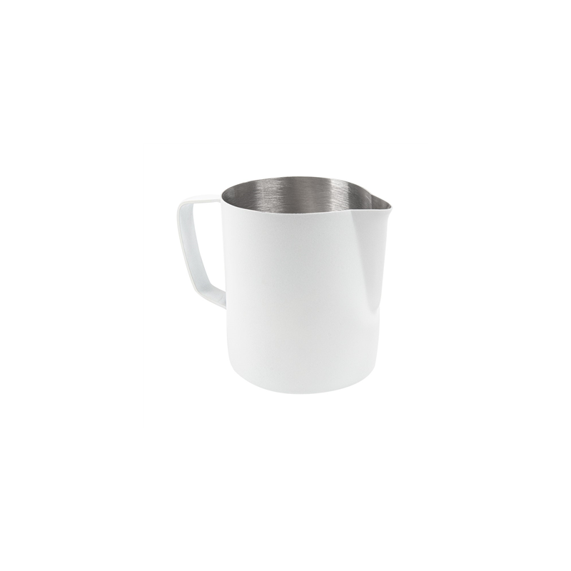 POT À LAIT SANS COUVERCLE 600 ML 13x8x11 CM BLANC INOX (1 UNITÉ)