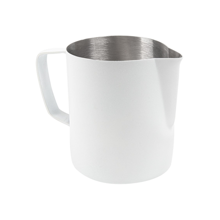 Image POT À LAIT SANS COUVERCLE 600 ML 13x8x11 CM BLANC INOX (1 UNITÉ) #1