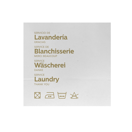 Image SACHETS LINGE À LAVER  45+12x43 CM BLANC KRAFT (250 UNITÉ) #1